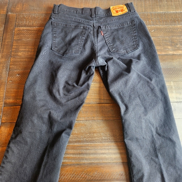 Levis Relaxed Bootcut Black Women's Jeans Size 10M - Picture 6 of 6